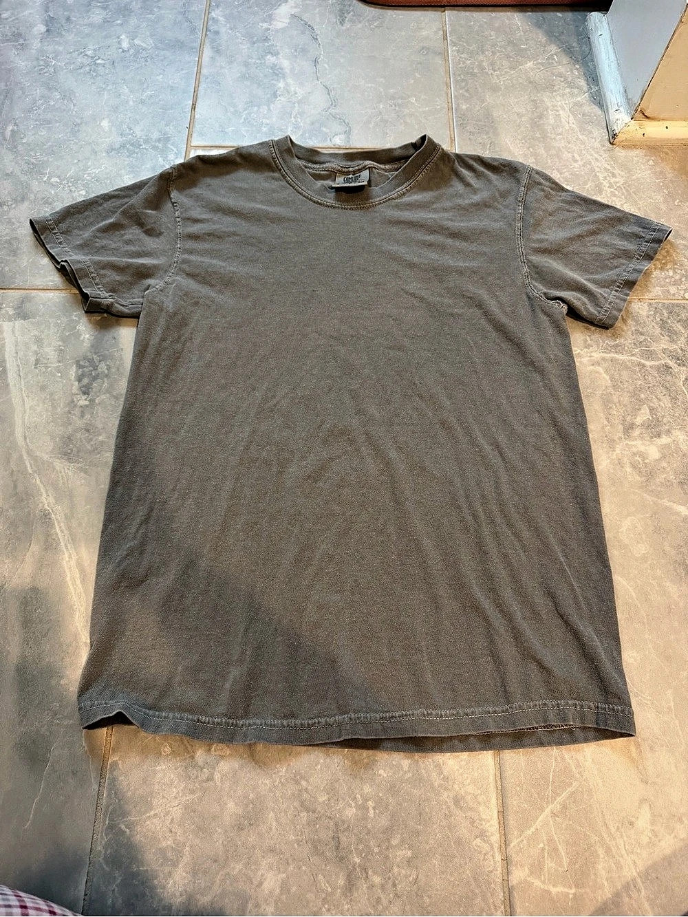 Comfort Colors Garment-Dyed Heavyweight T-Shirt 1717 Gray Small